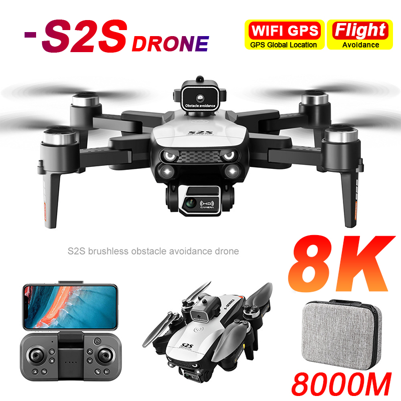Drone Multispectral - Nowy S2S Drone 8K profesjonalny podwójny