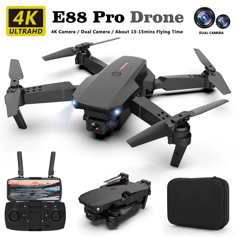 Drone Photogrammetry - E88pro Drone profesjonalny Dron przepływ optyczny