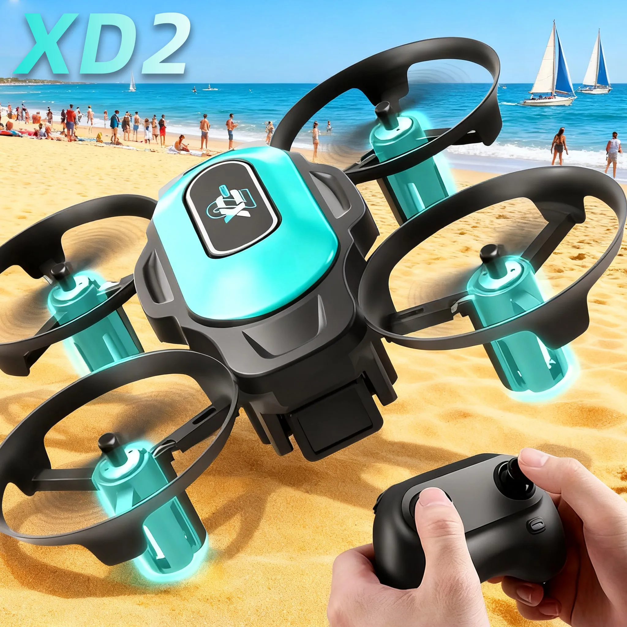 Drone Cinematic - Mini dron XD2, 360 ° Akrobacje,