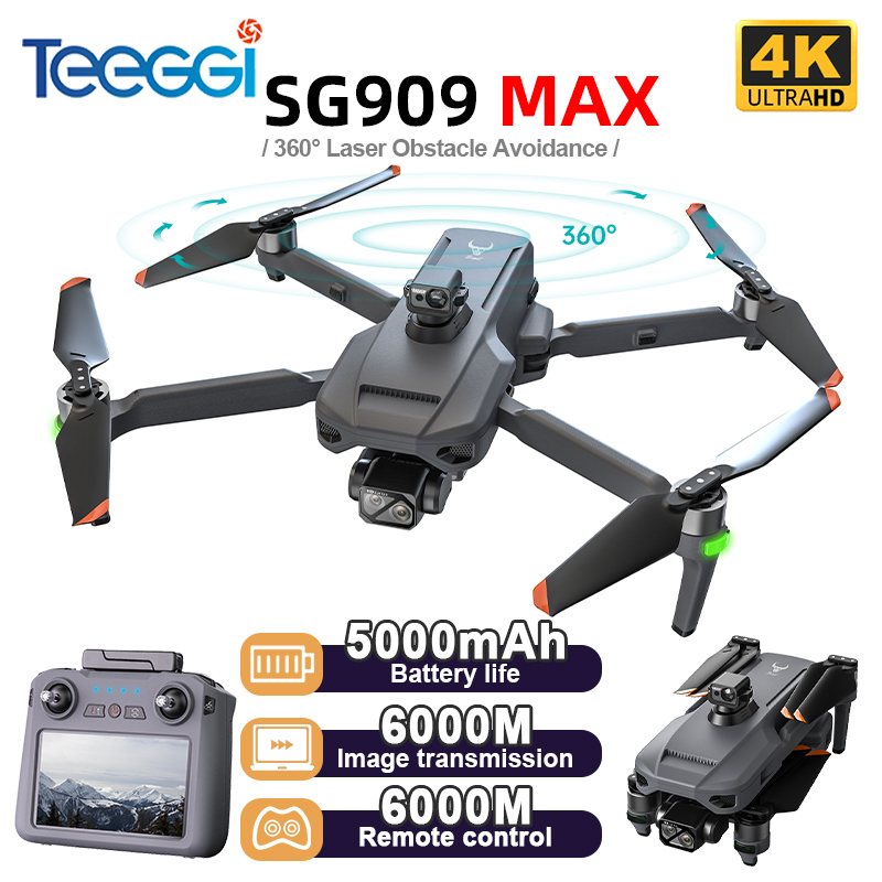 Drone Mapping - Teeggi SG909 MAX GPS Drone z