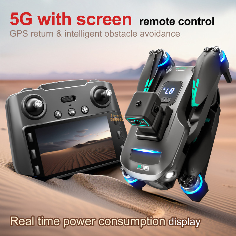Podwójna kamera 8K 5G WIFI FPV – Drone Mapping recenzja i cena
