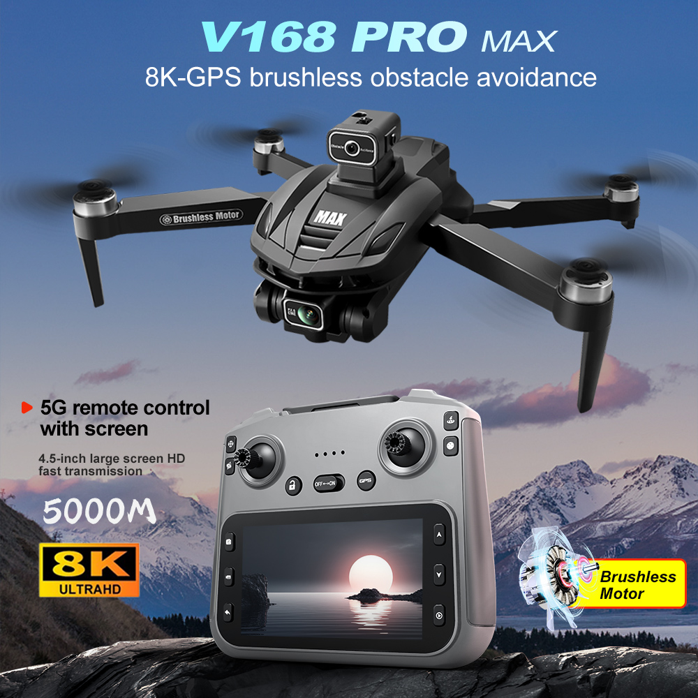 V168 PRO Max GPS Drone 8K Prof – Drone Photogrammetry recenzja i cena