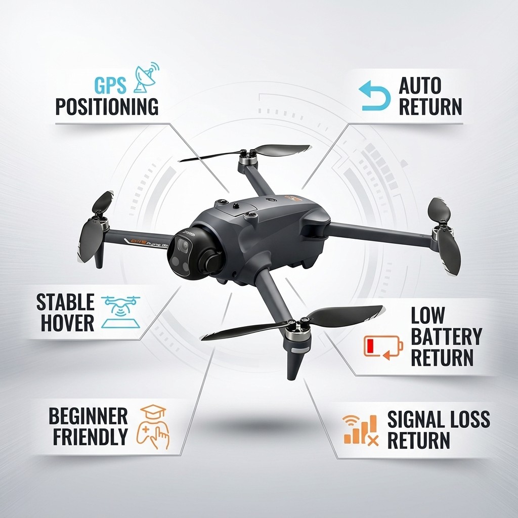 Potensic Drone GPS z funkcją a – Drone Surveying recenzja i cena