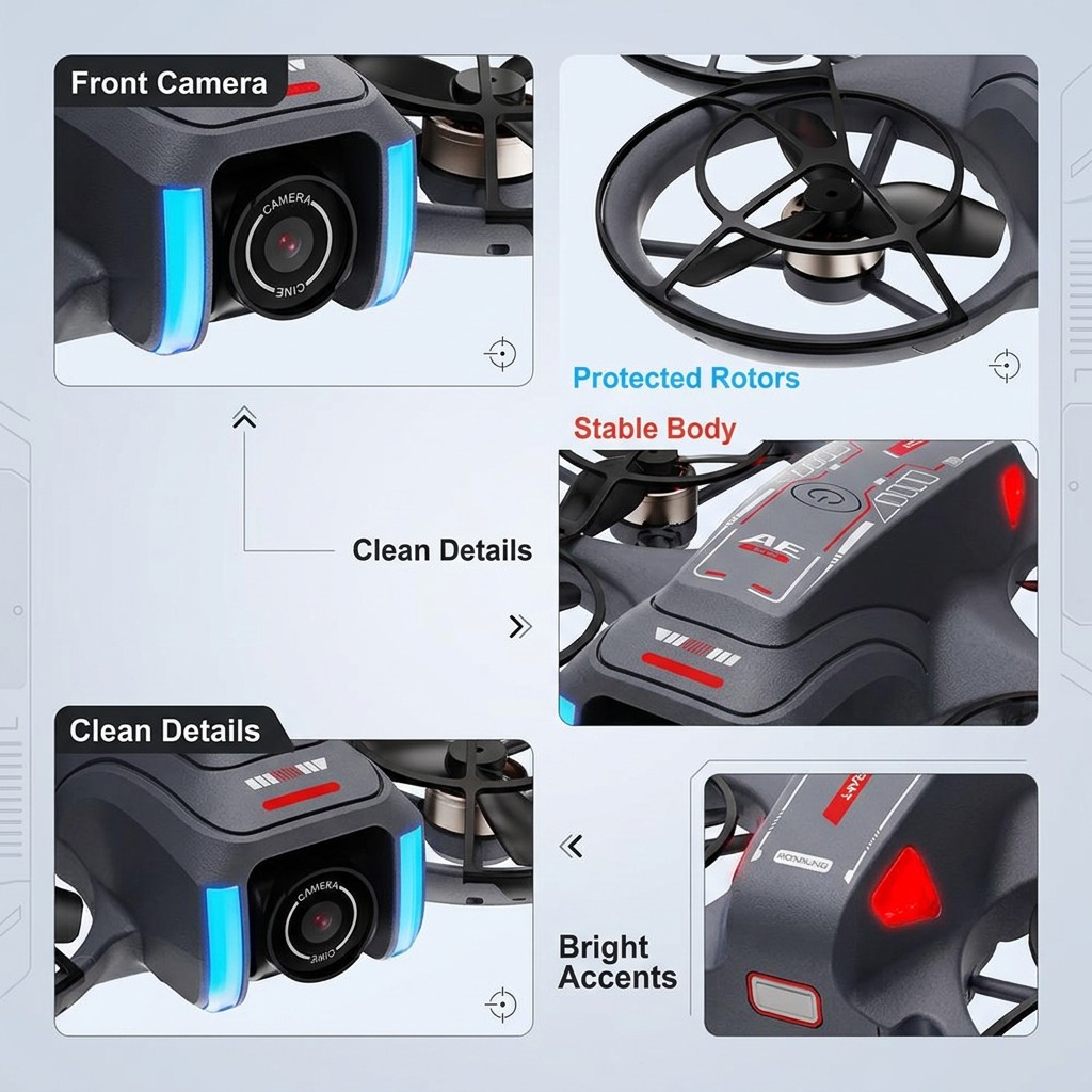 Nowy dron AE21 GPS z kamerą 8K – Drone Photogrammetry recenzja i cena