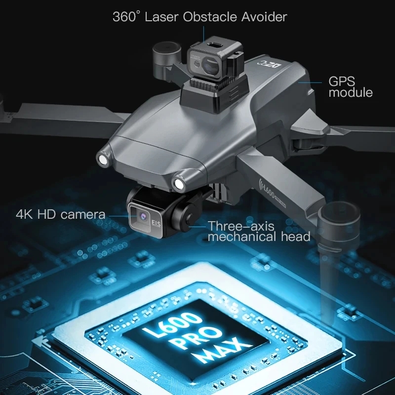 L600 PRO MAX GPS Drone Profesj – Drone Photogrammetry recenzja i cena