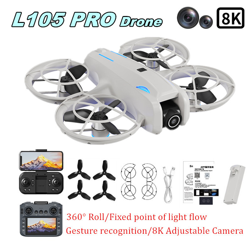 Dron L105 PRO Duel z obiektywe – Drone Lidar recenzja i cena