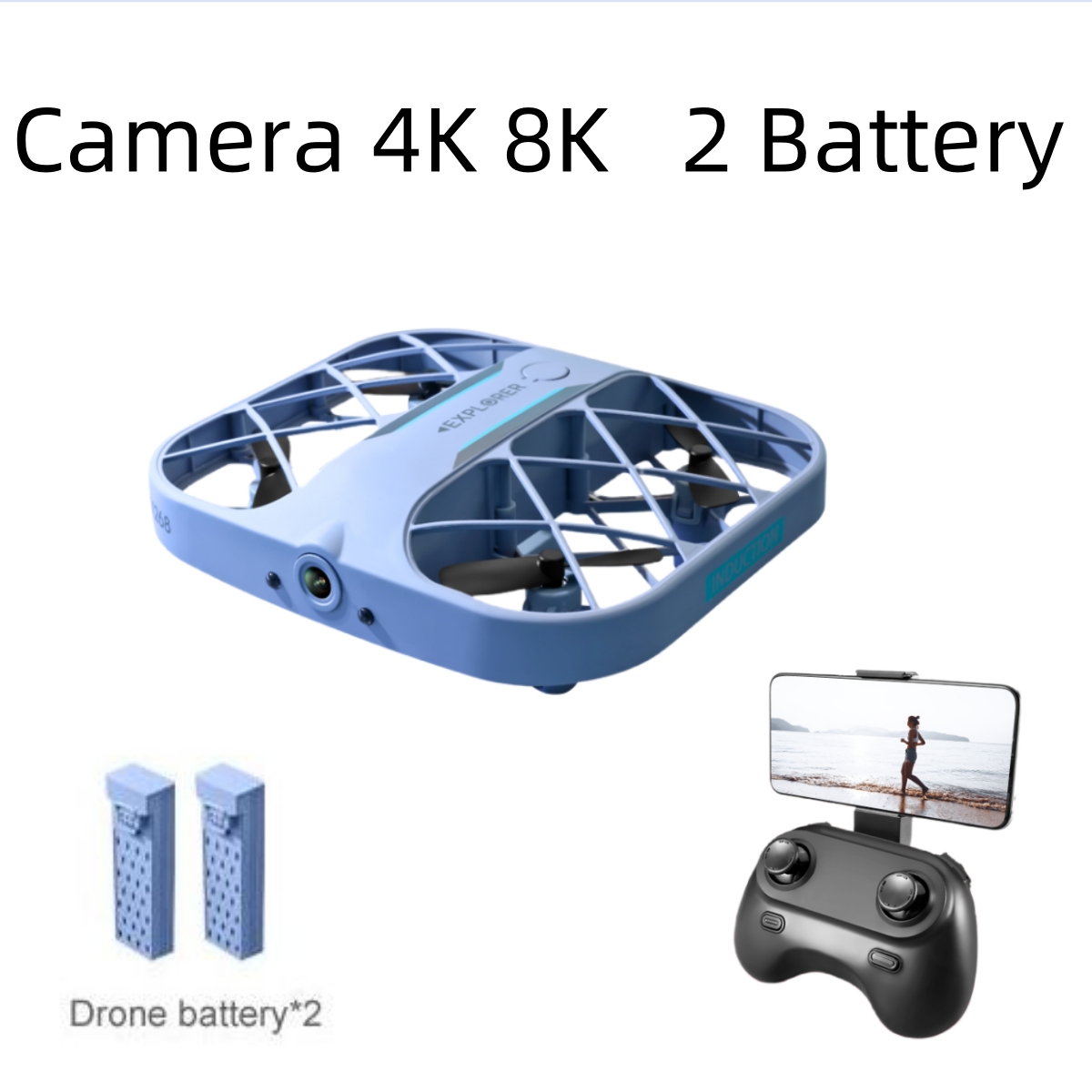 JJRC H107 FPV RC Dron z 2 Bate – Drone Aerial Photography recenzja i cena