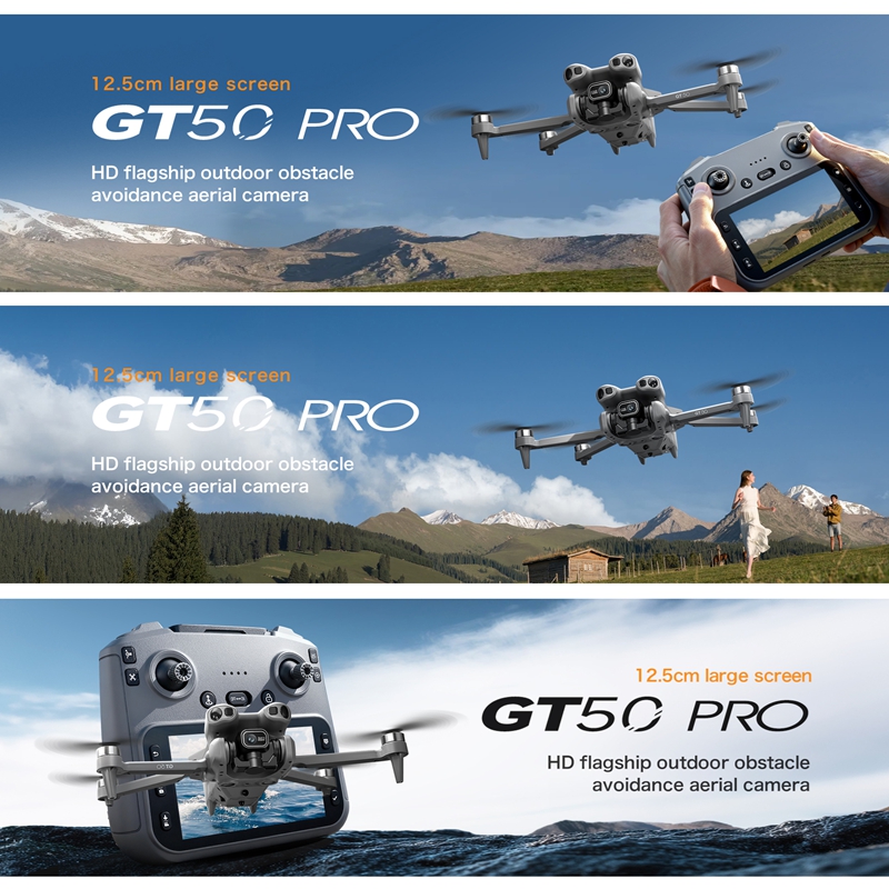 Mini Dron GT50 z Podwójną Kame – Drone Video Production recenzja i cena
